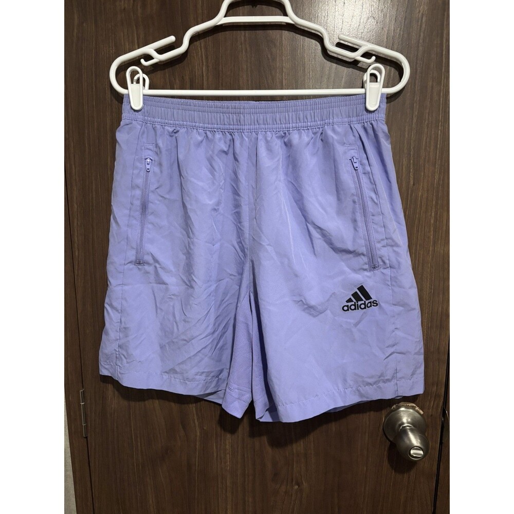 Adidas Primegreen Athletic Shorts Zip Pockets Mens Medium Aeroready Soccer